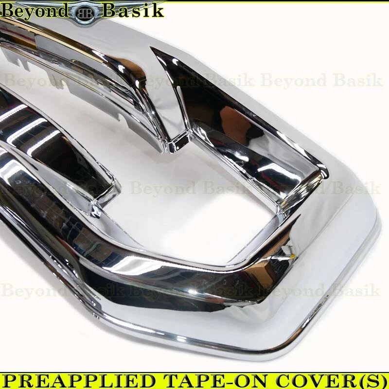 Ford F250 2020-2022 F350 F450 F550 F600 (XLT) cubierta de rejilla superpuesta inserción cromada Foto 4 de 4