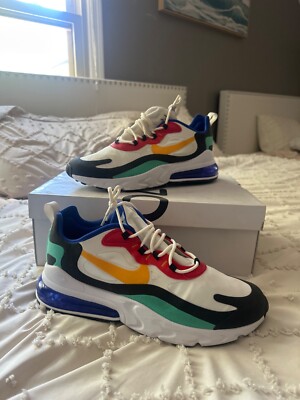 nike max 270 react phantom/university gold