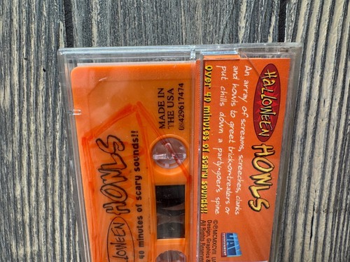 Halloween Howls Audio Cassette Tape Over 40 Minutes Of Scary Sounds - Picture 5 of 9