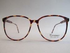 Vanderbilt 6 Zyloware 038 Rare Vintage Tortoise Eyeglasses