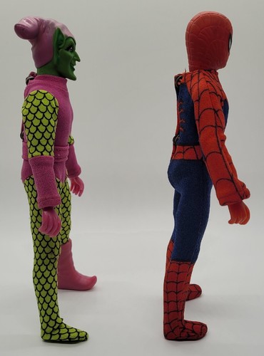 Vintage Authentic/Original 1970's Mego Green Goblin & Spider-man Type1 figures! - Picture 6 of 8