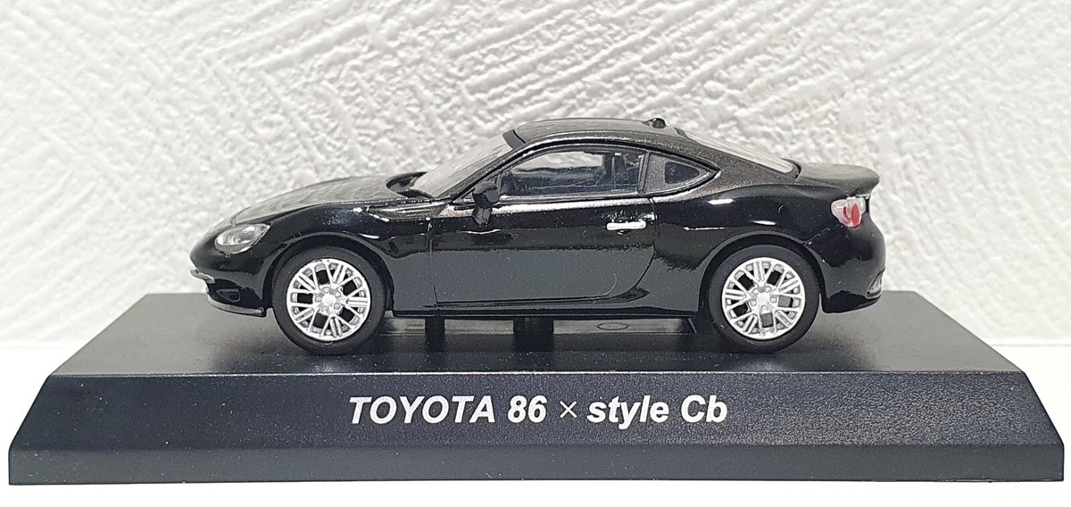 1/64 Kyosho TOYOTA 86 x style Cb BLACK diecast car model | eBay