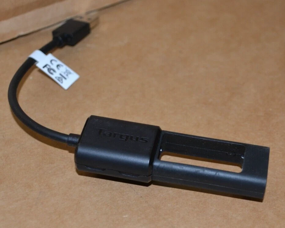 TARGUS USB Type C Female to USB Type A Male Cable with Tether ACC1104GLX - Image 2 of 4