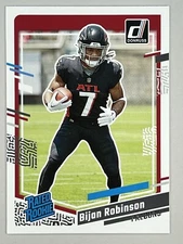 2023 Donruss - Rated Rookie #305 Bijan Robinson (RC) Atlanta Falcons