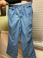men's vintage LEVI jeans 1980s USA Olympics light wash, see photos for conditi