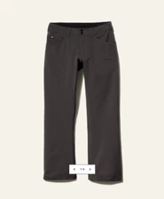 *NWT* Truewerk BC2 Bootcut Werkpant Men's 38X32 Color Grey Nylon Canvas MSRP$99