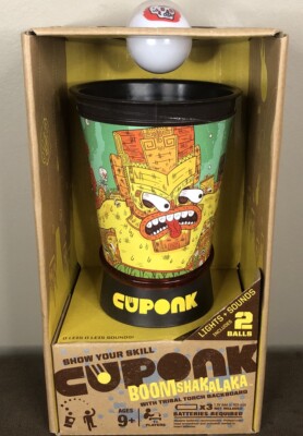 Hasbro CUPONK Lights & Sound Tiki Bar Tribal Mug Game 