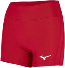 Mizuno Women's Elevated 4" Inseam Volleyball Short, Red