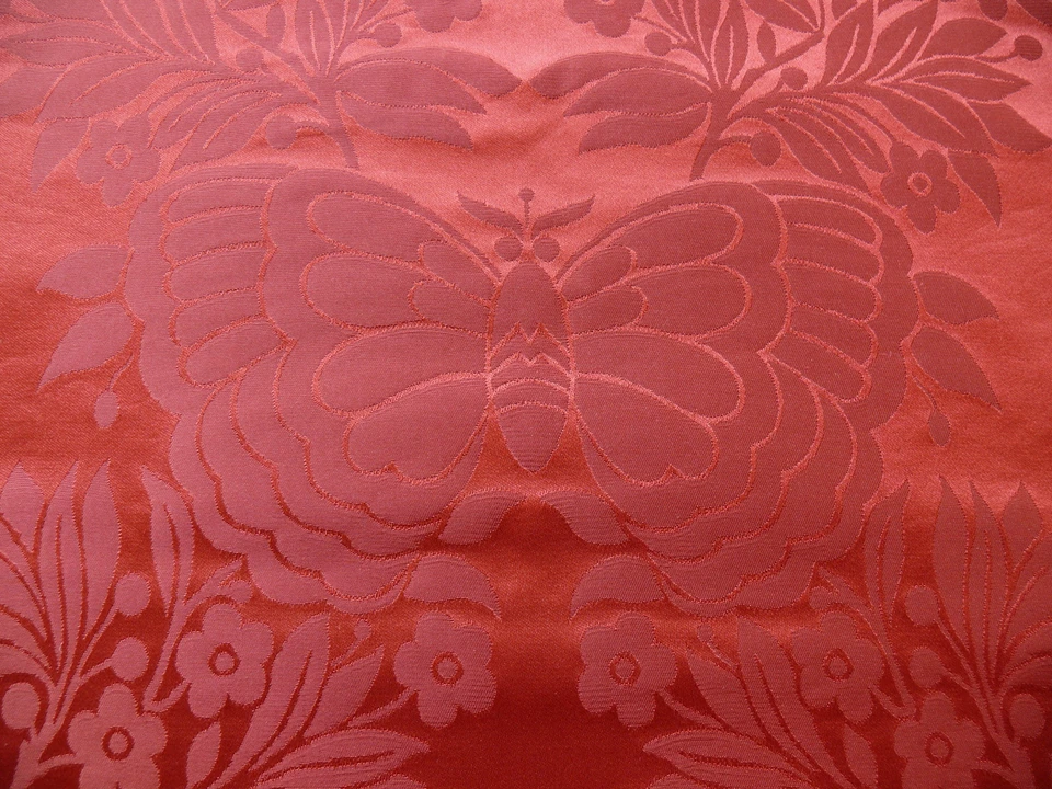 BY YD SCALAMANDRE JOSEPHINE 100% SILK DAMASK CLASSIC LAUREL WREATH Neoclassical - Image 3 of 4