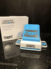 Creative Memories Flag Banner Standalone Decorative Border Punch Brand New