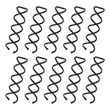 10Pack Spiral Twist Hair Pins Non Scratch Corkscrew Hair Pins for Bun Hairstyles