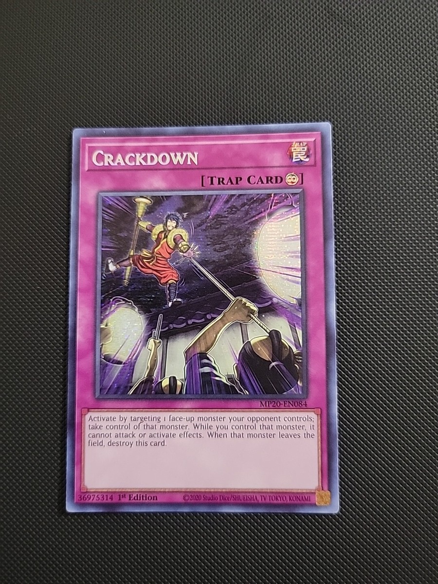 2020 Yu-Gi-Oh! - Tin of Lost Memories 1st Edition Crackdown #MP20
