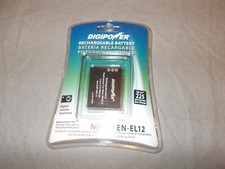 Digipower Rechargeable Battery replacement for Nikon EN-EL 12 Coolpix NEW
