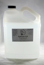 1 Gallon (128 oz) Hyaluronic Acid Hydrating Serum, Pure HA, WHOLESALE BULK