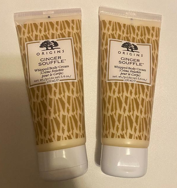 2 Origins Ginger Souffle Whipped Body Cream Duo - 3.4 oz Each (100ml)