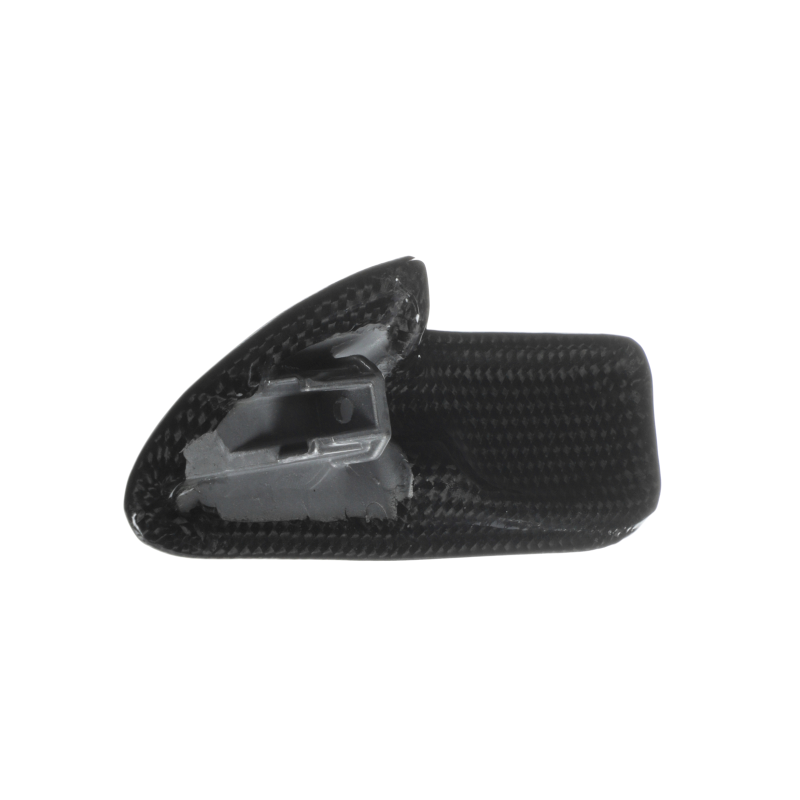 GENUINE FERRARI 488 Black Carbon Fiber Door Handle Pair Left Right 70004765