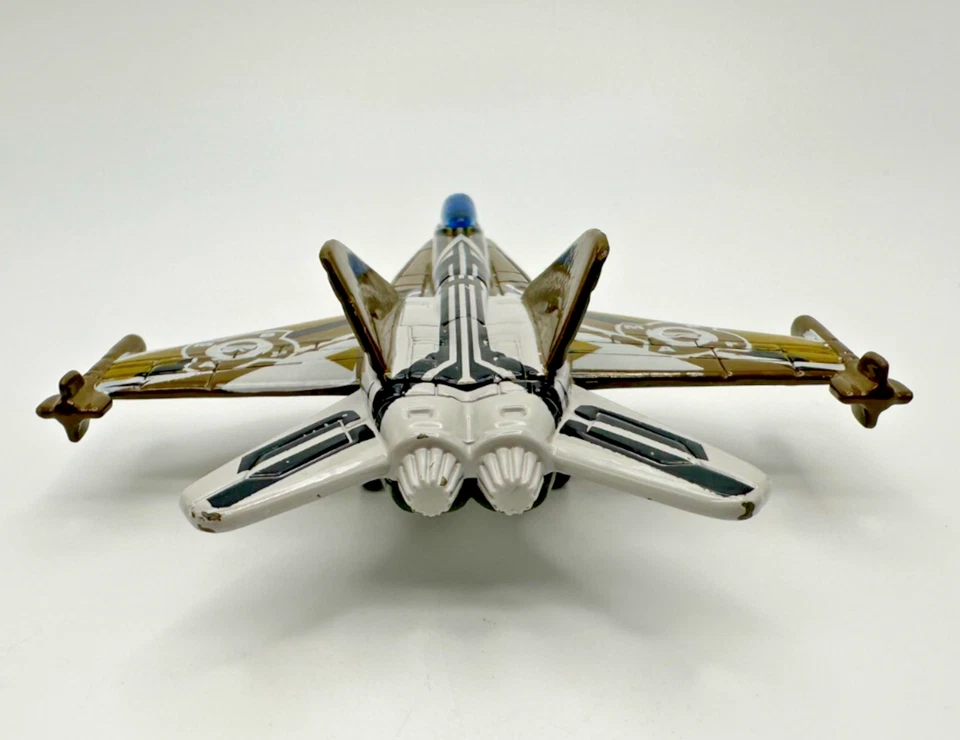 2002 Mattel спичечный коробок Sky Busters нападение реактивный самолет зеленый - Изображение 4 из 4