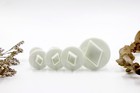 4pc Mini Diamond Retractable Cookie Cutters / Baking Tool / Fondant Plunger 