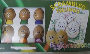 Hape Educo Scrambled Feelings Eggspressions Wooden Toy Game Book Emotion Age 2+ | eBay