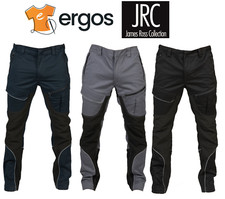 JRC Pantalone SALONICCO Bicolore Multitasche Elasticizzato Antiabrasione da Uomo