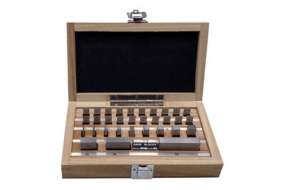 PAULIMOT Parallel-Endmaß Set 32-teilig, Genauigkeitsklasse II, DIN 861
