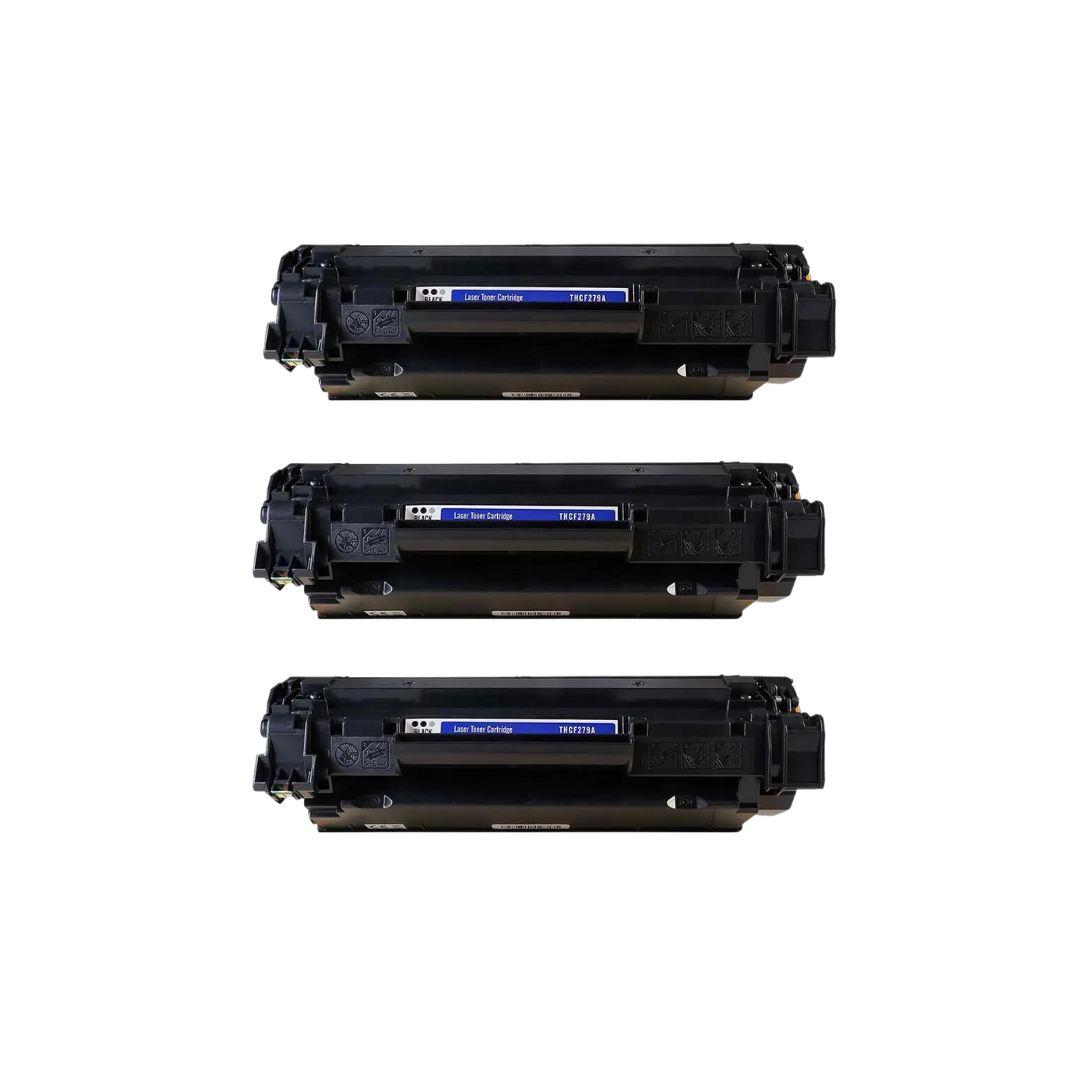 3 TONER CF279A 79A COMPATIBILE PER HP LASERJET PRO M12a M12w MFP M26a MFP M26nw