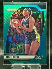 2024 Panini Prizm WNBA - Kalani Brown - Green Prizm #29 