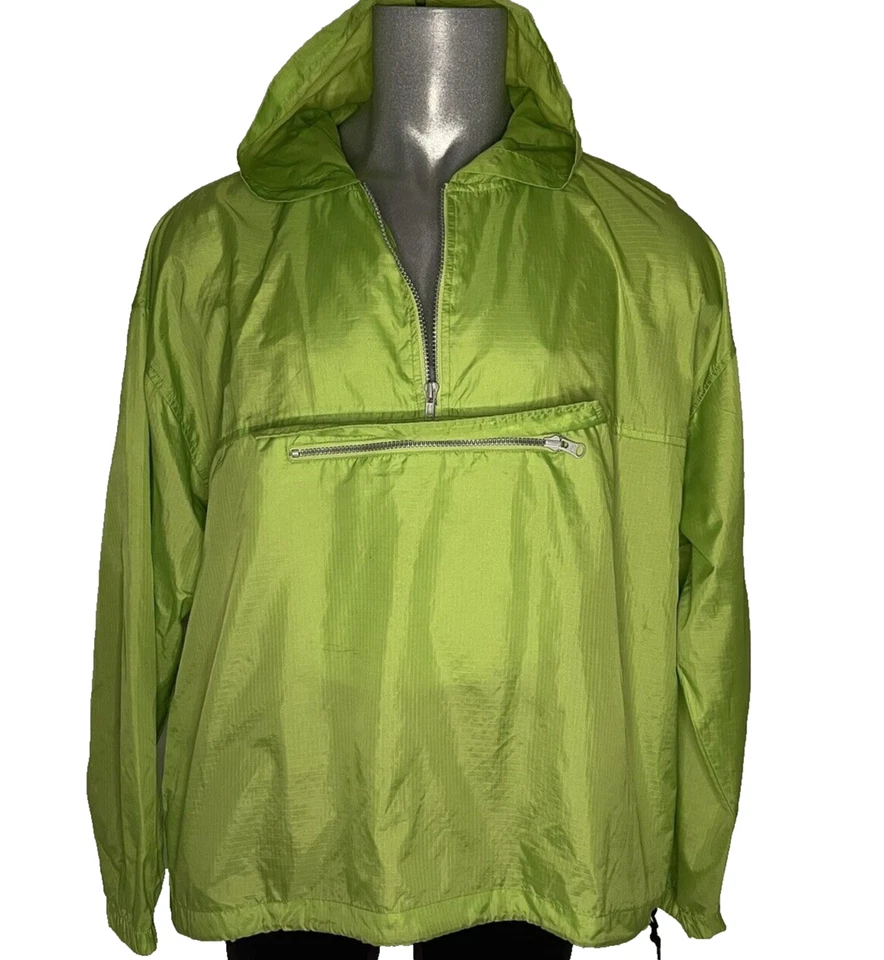 Винтажный 90-х неоновый зеленый sz XL JC пенни США Олимпийских игр ветровка куртка унисекс - Изображение 2 из 4