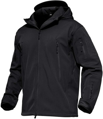 MAGCOMSEN Men's Hooded Tactical Jacket 