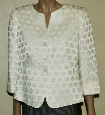 Giorgio Armani Collezioni flower design jacket  8