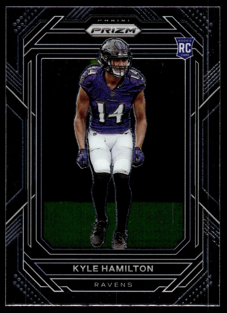 Kyle Hamilton Rookie 2022 Panini Prizm #342 Baltimore Ravens