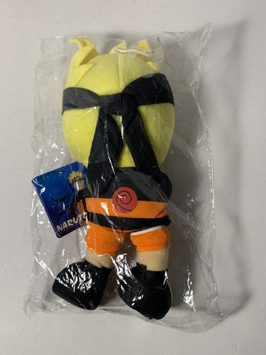 Naruto Uzumaki Plüsch 9 Zoll Importversion Neu im versiegelten Beutel mit Etikett Anime Japan - Bild 3 von 6