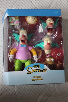 Super7 The Simpsons Ultimates Krusty the Clown Action Figure | eBay
