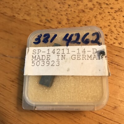 MAPAL SP-1411-14-D Cutting Insert Qty-1 (NEW)  Free Same Day Shipping