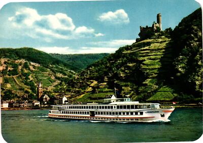 Vintage Postcard 4x6- M.S. NEDERLAND, BURG MAUS
