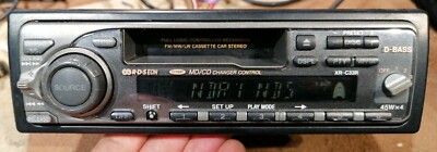 Org. Sony XR C33R Autoradio D-Bass CD/MD Changer Control 4X45W + Rahmen Rarität 
