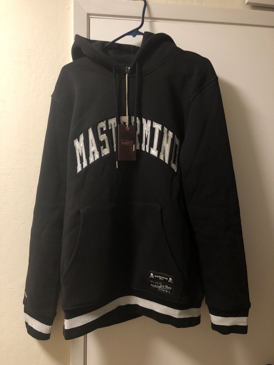 Authentic Mastermind Japan X Mitchell & Ness Hoodie, Size XL Authentic Mastermind Japan X Mitchell & Ness Hoodie, Size XL