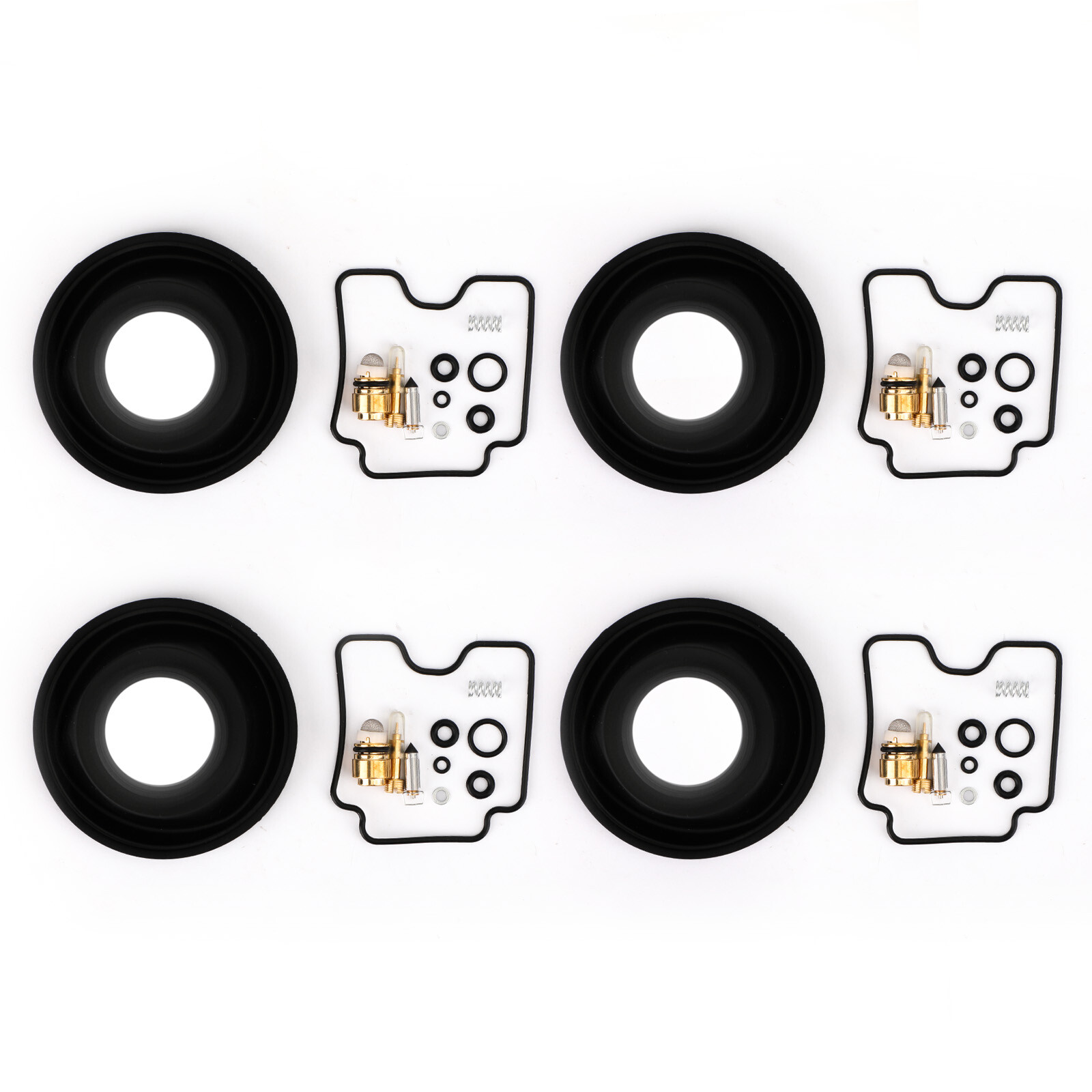 Carburetor repair kit plunger diaphragm rubber for Suzuki Bandit GSF1200 GSF1200S 2001-2005  