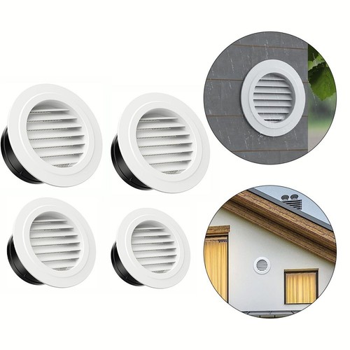 Duct Vents Round Round Wall Mounted Installation Drafts Wall Vent