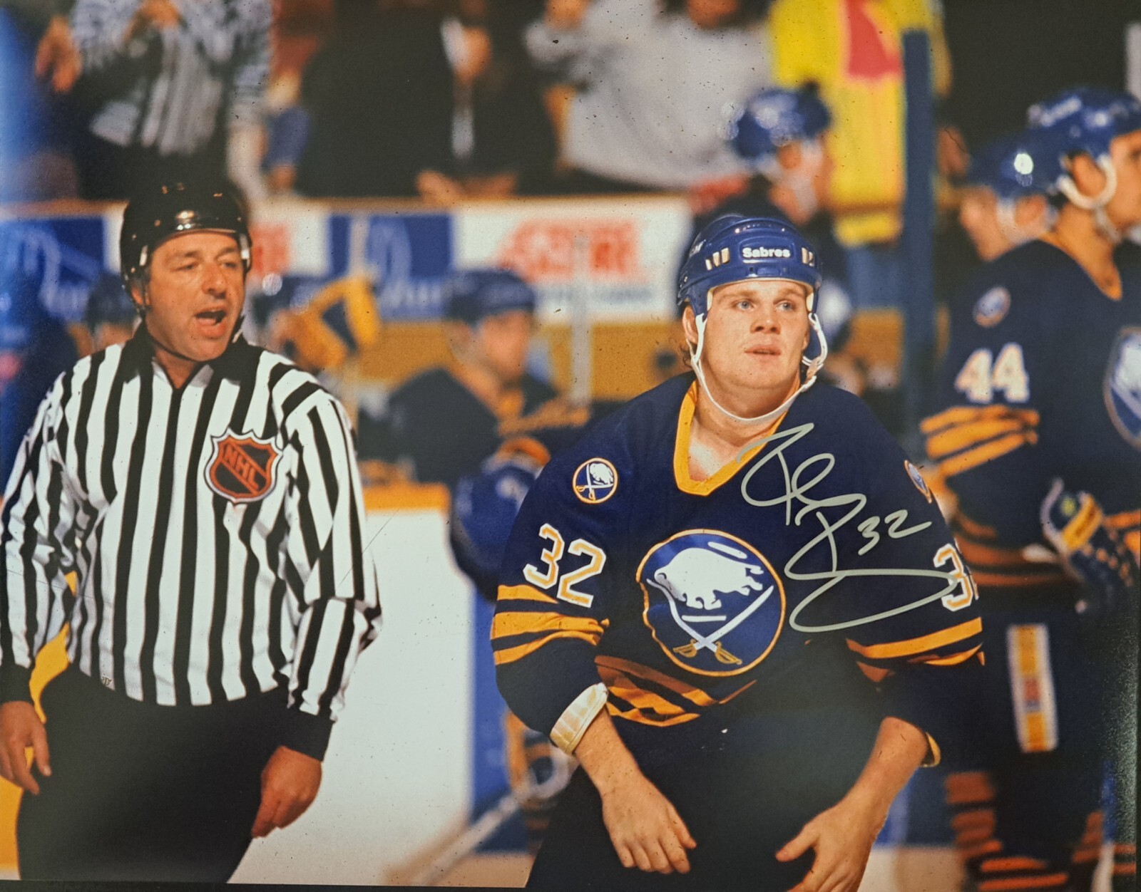 Rob Ray Buffalo Sabres Signed 11x14 Pic Autograph Photo | eBay
