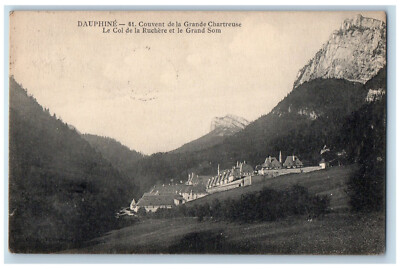 Dauphine Hautes-Alpes France Postcard Couvent De La Grande Chartreuse 1914