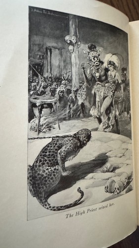 Tarzan and the Leopard Men by Edgar Rice Boroughs 1935 STATED 1st Edition NO DJ - Picture 4 of 9