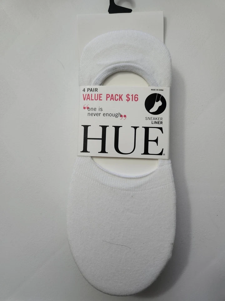 Оттенок U20050 женские носки кроссовок вкладыш носок один размер «4 упаковки» выбрать/цвет $16 - Изображение 4 из 4