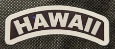 Hawaii Mini Rocker Helmet Decal State Helmet Sticker