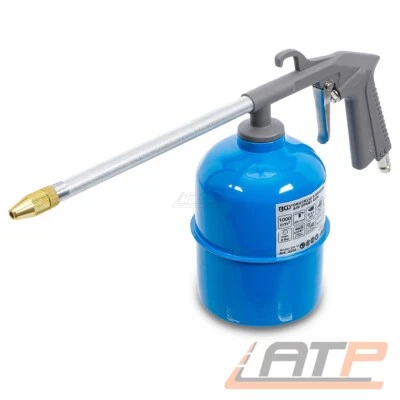 BGS DRUCKLUFT-SPRÜHPISTOLE 1000 CCM REINIGUNGSPISTOLE FARB SPRITZ SPRÜH PISTOLE - Bild 1 von 4
