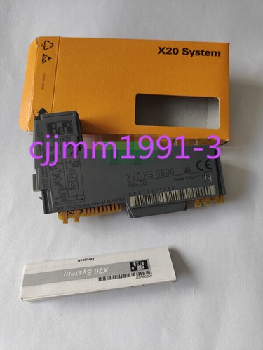 X20 Series Power Supply Modules – X20PS9602 & X20PS9600, 2-Piece Set