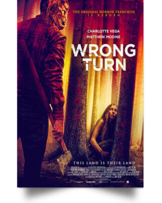 Charlotte Vega Matthew Modine Wrong Turn - POSTER 20x30