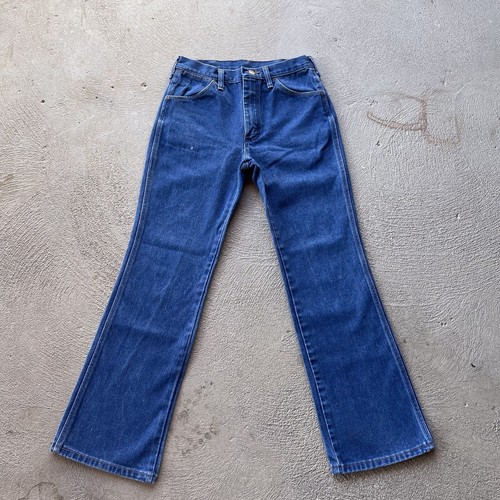 Vintage Wrangler Jeans Mens 28x30 Blue 936 Slim Straight Fit Denim Pants Western - Picture 4 of 14