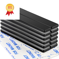 DIYMAG Neodymium Bar Magnets, Strong Powerful Permanent 60x10x3mm, Black