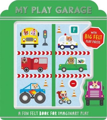 My Play Garage by Make Believe Ideas Hardcover Book